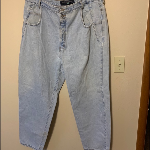 loose fit guess jeans mens
